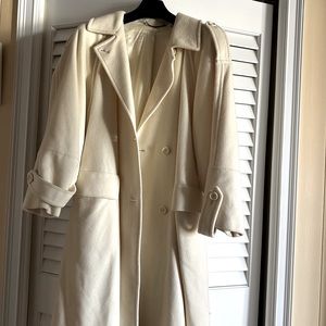 Coat longe beige red carpet coat from Kemper
